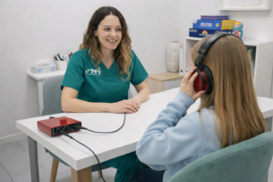 Sala de terapia auditiva en SyEi Las Rozas