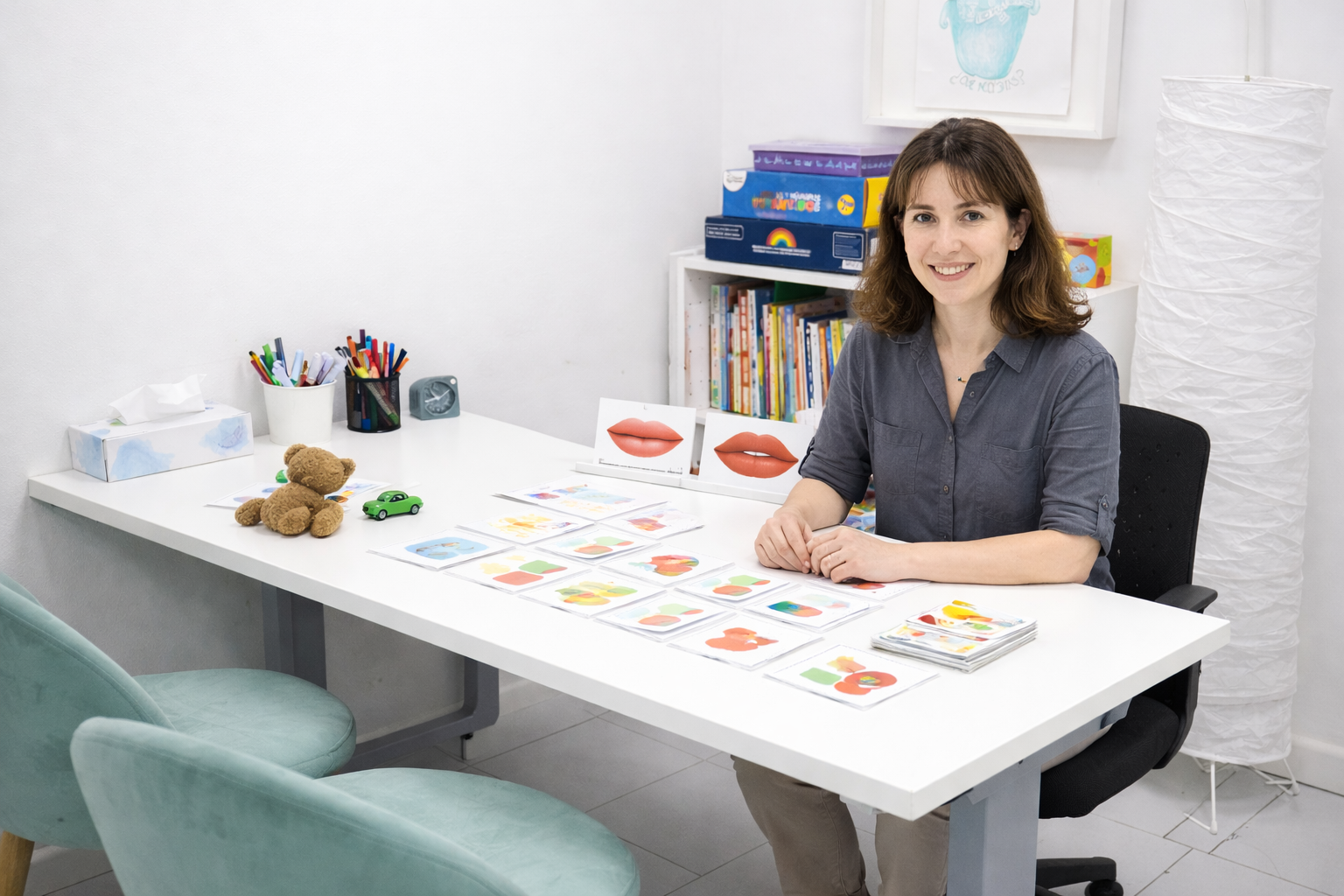 Sala de logopedia infantil en SYEI Las Rozas